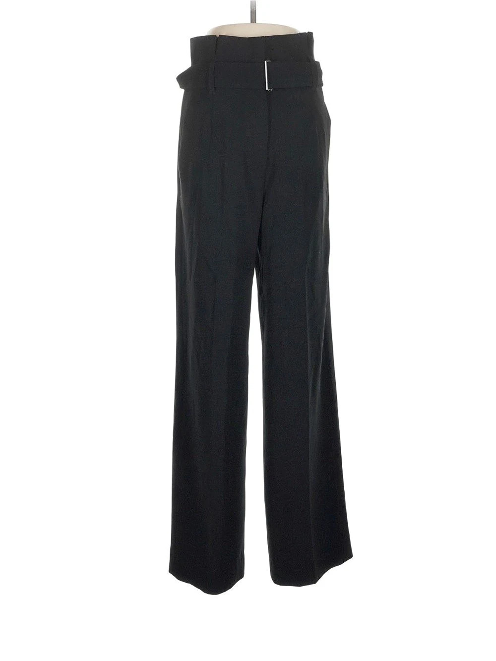 Babaton Wide Leg Pants in Black Size 8 Like New